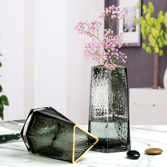For the love of triangle glass vase - Miss One