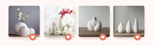 Add a Touch of Elegance to Your Home with a White Ceramic Vase