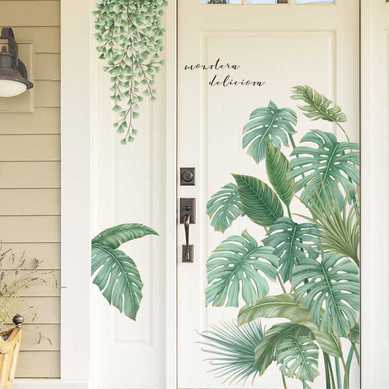 Monstera Leaf Wall Decal - Miss One