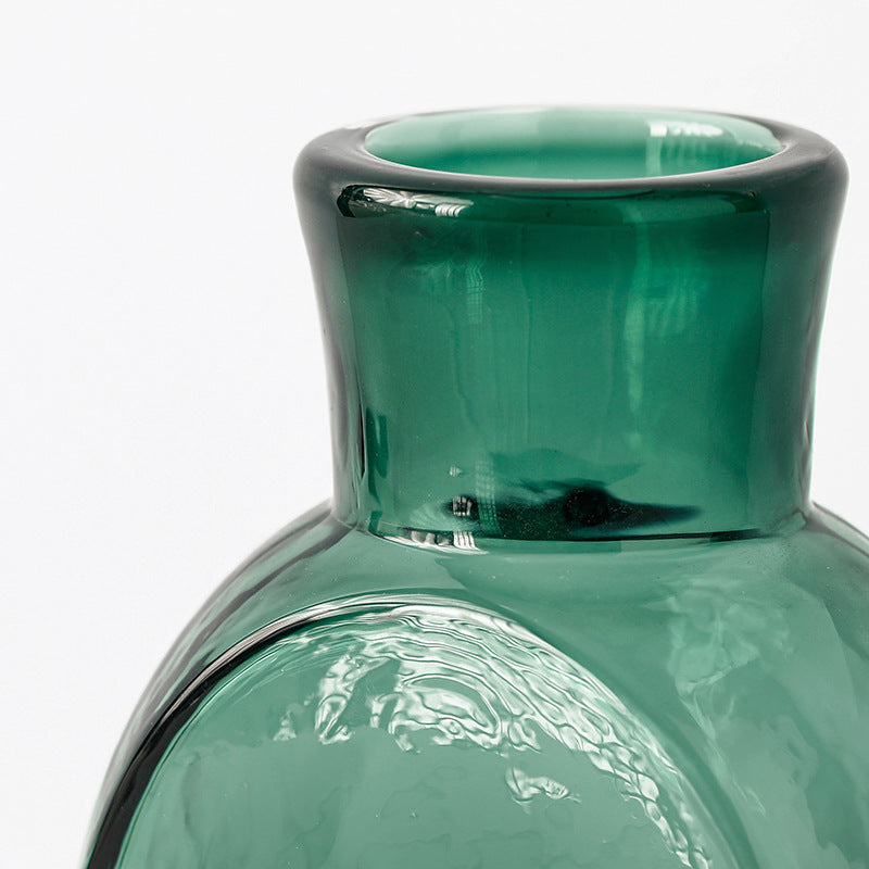 Eden Glass Vase Emerald Medium - Miss One