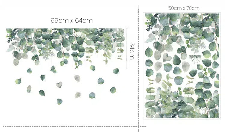 Whispering Eucalyptus Wall Decal - Miss One