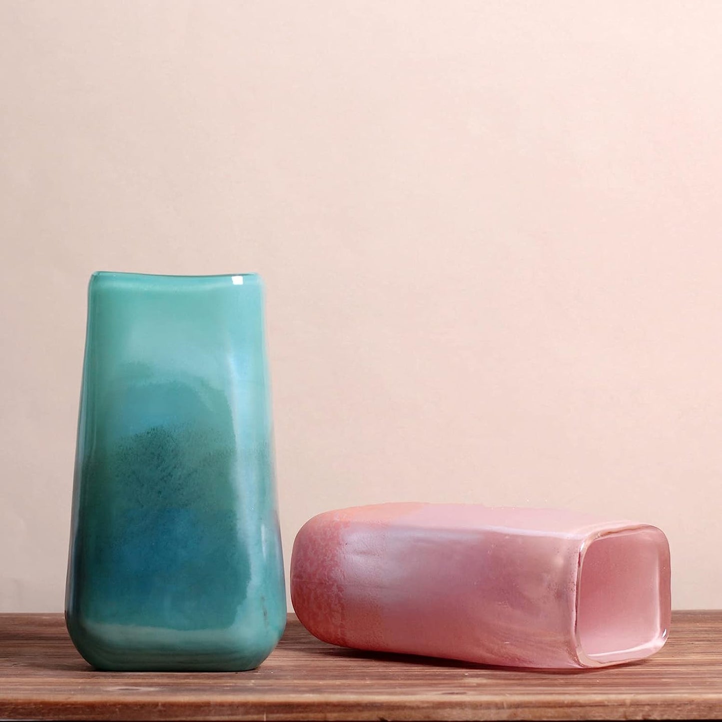Zen Pearl Glass Vase - Pink - Miss One