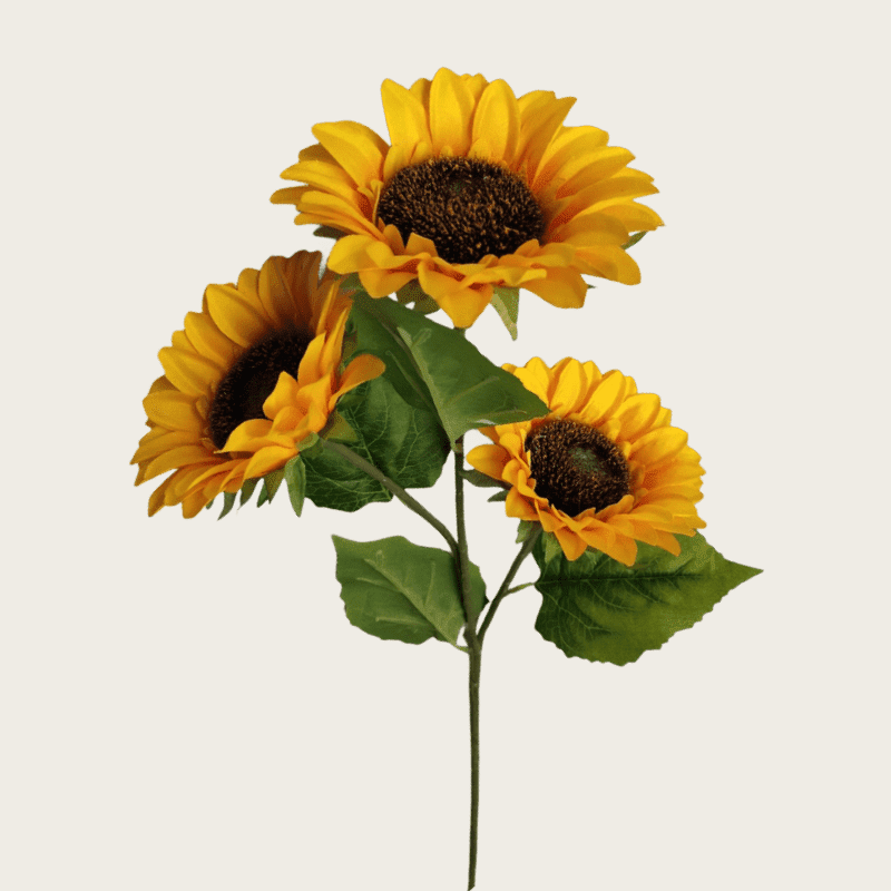 Lifelike Artificial Faux Sunflower - Miss One