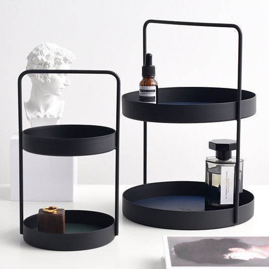 Elegant Leather Inlay Stand - Miss One
