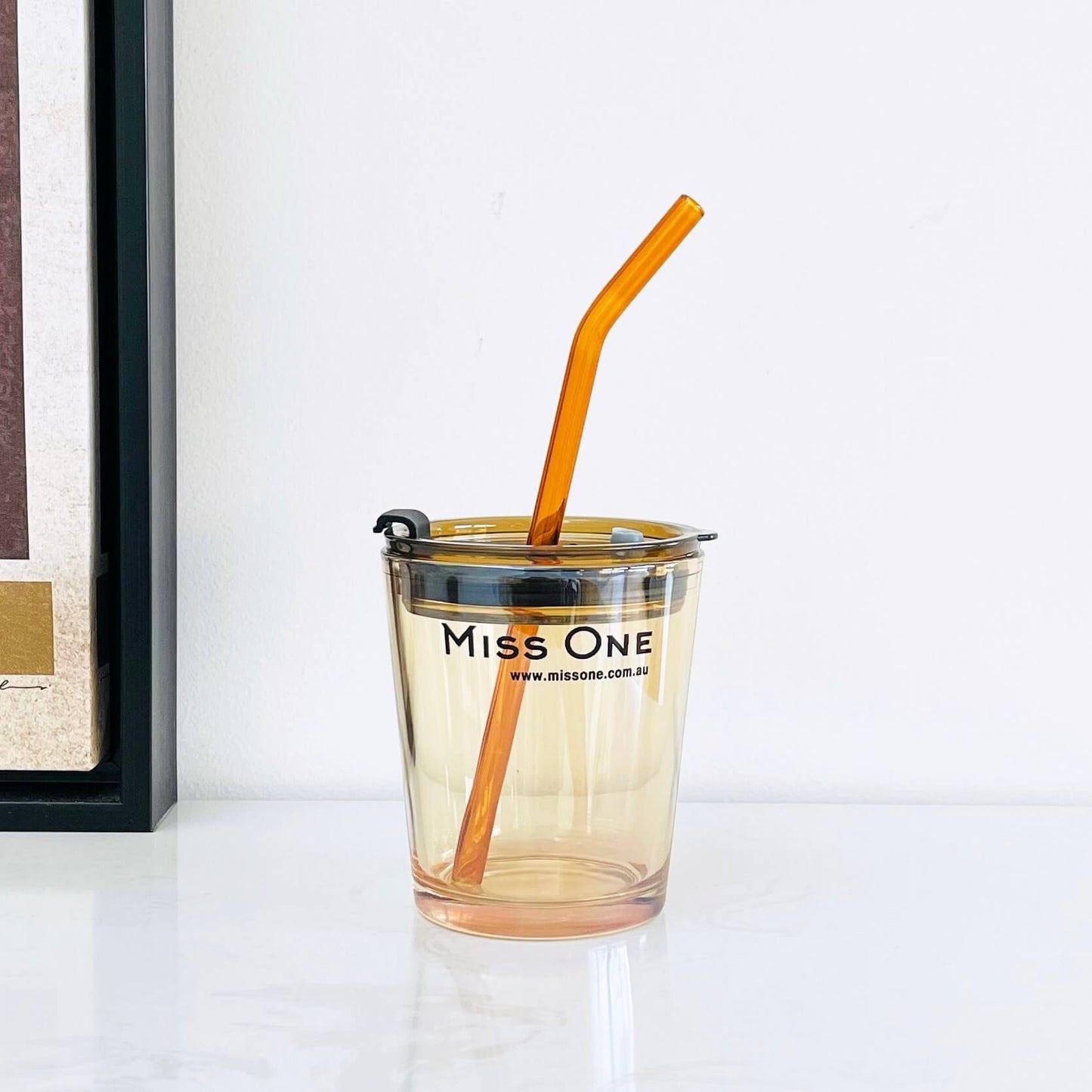 Amber Travel Coffee Cup 350ml - Miss One