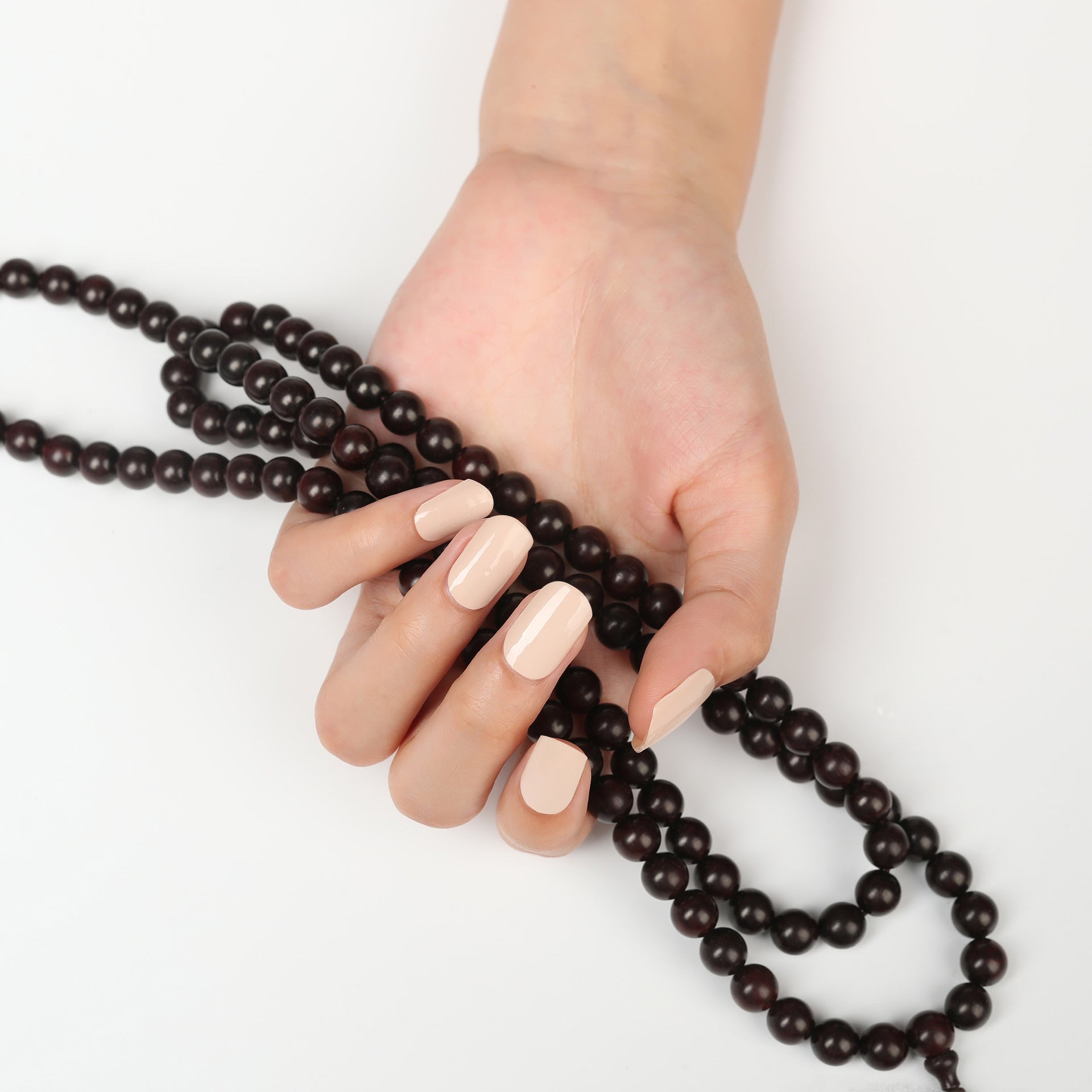 Miss One Semi-Cured Gel Nail Wraps Classic Nude - Miss One