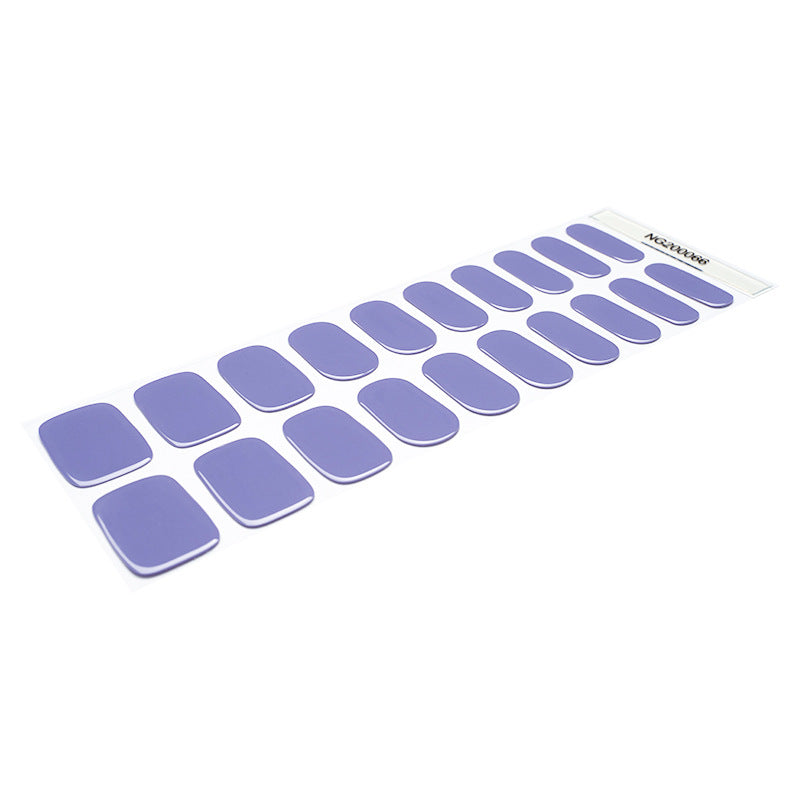 Miss One Semi-Cured Gel Nail Wraps Lavender Dream - Miss One