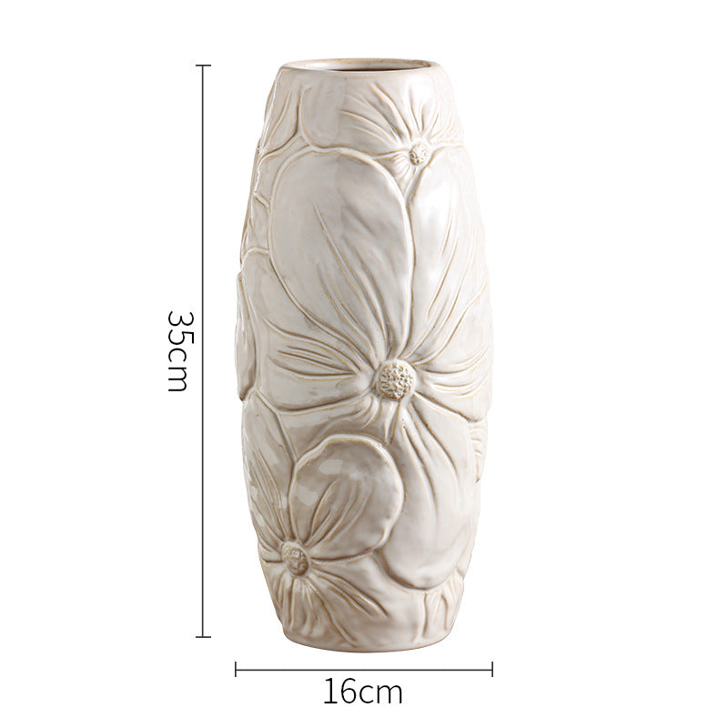 Hometown Flora Bloom Ceramic Vase - Miss One