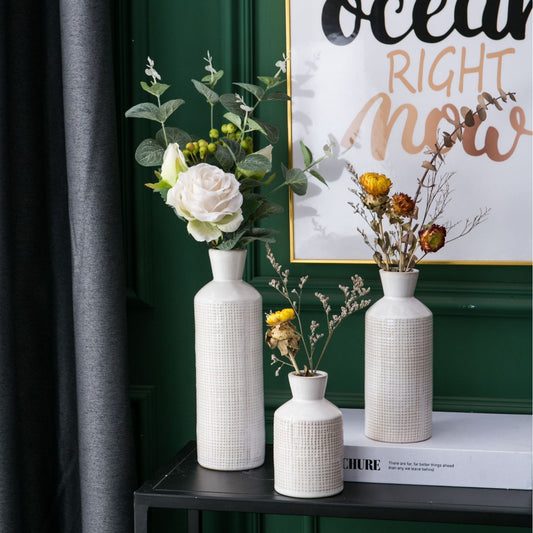 Muse Classic Ceramic Bottle Vase Set - Miss One