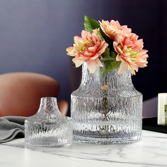 Eden Glacier Glass Vase Clear Small - Miss One