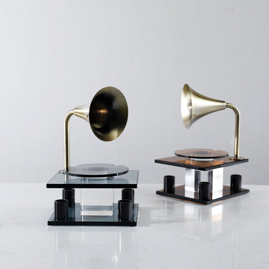 Decorative Phonograph Sculpture