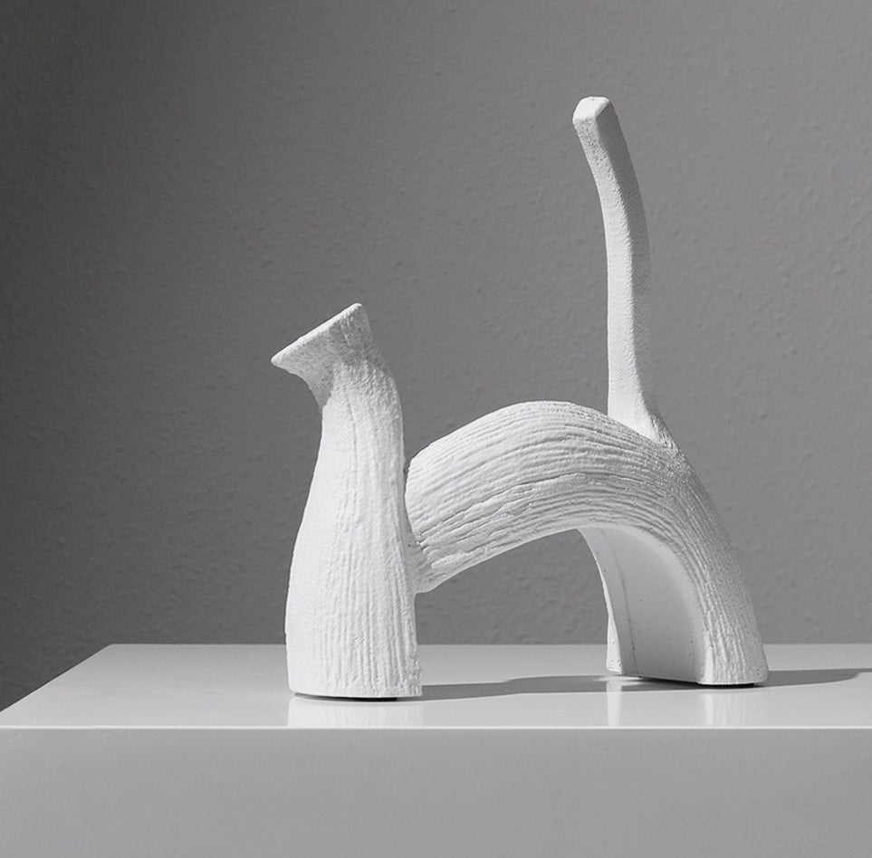 Minimalist Feline Art Pieces - Miss One