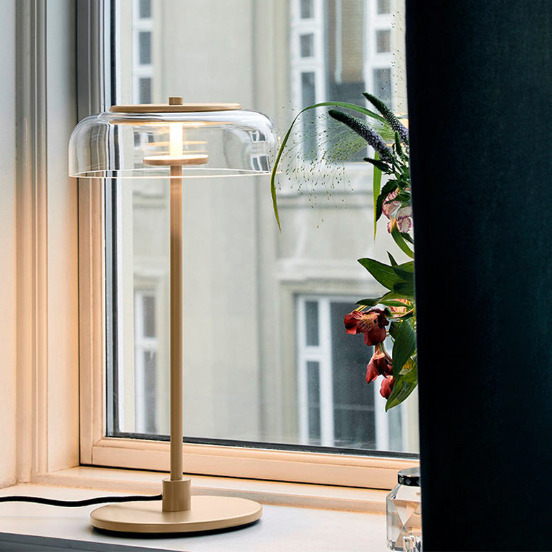 Halo Arc Glass Table Lamp - Miss One
