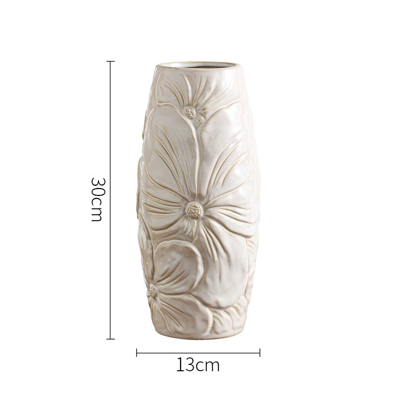 Hometown Flora Bloom Ceramic Vase - Miss One
