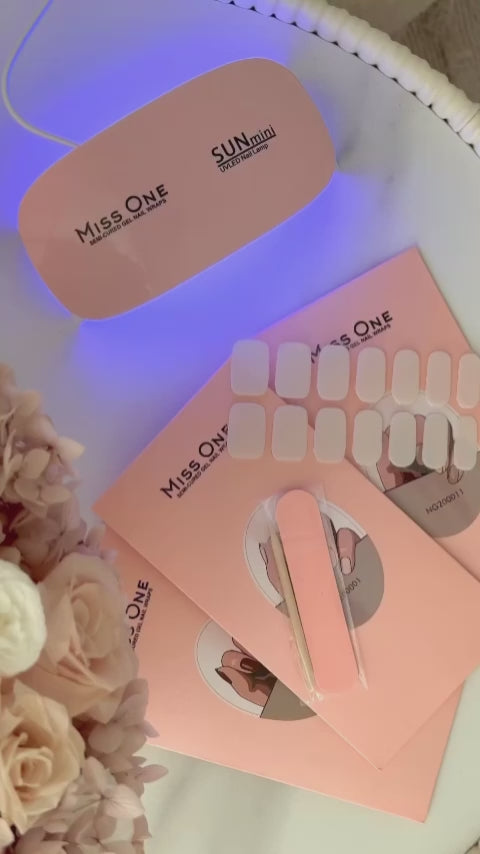 Miss One Semi-Cured Gel Nail Wraps