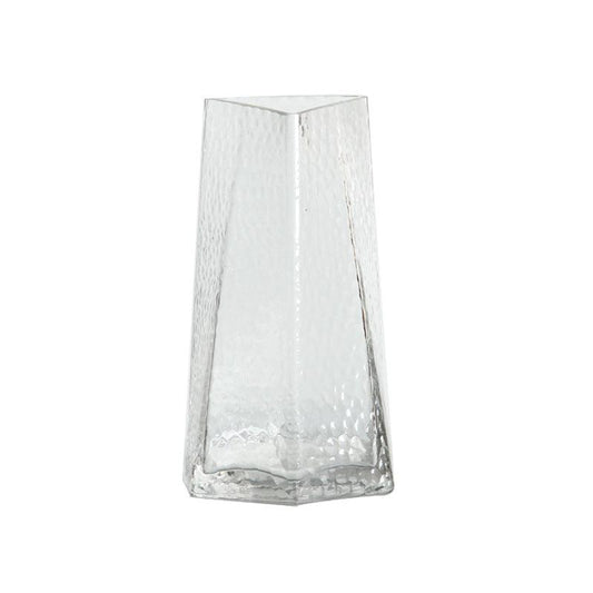 Artemis Triangle Glass Vase Plain Medium - Miss One