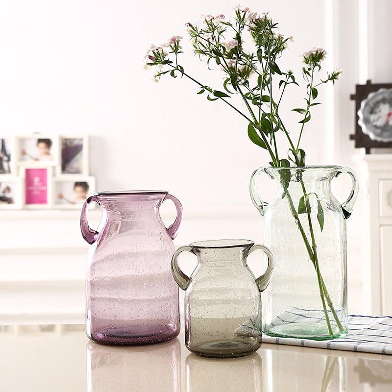 Amphora Elite Glass Vase Smoke Medium - Miss One