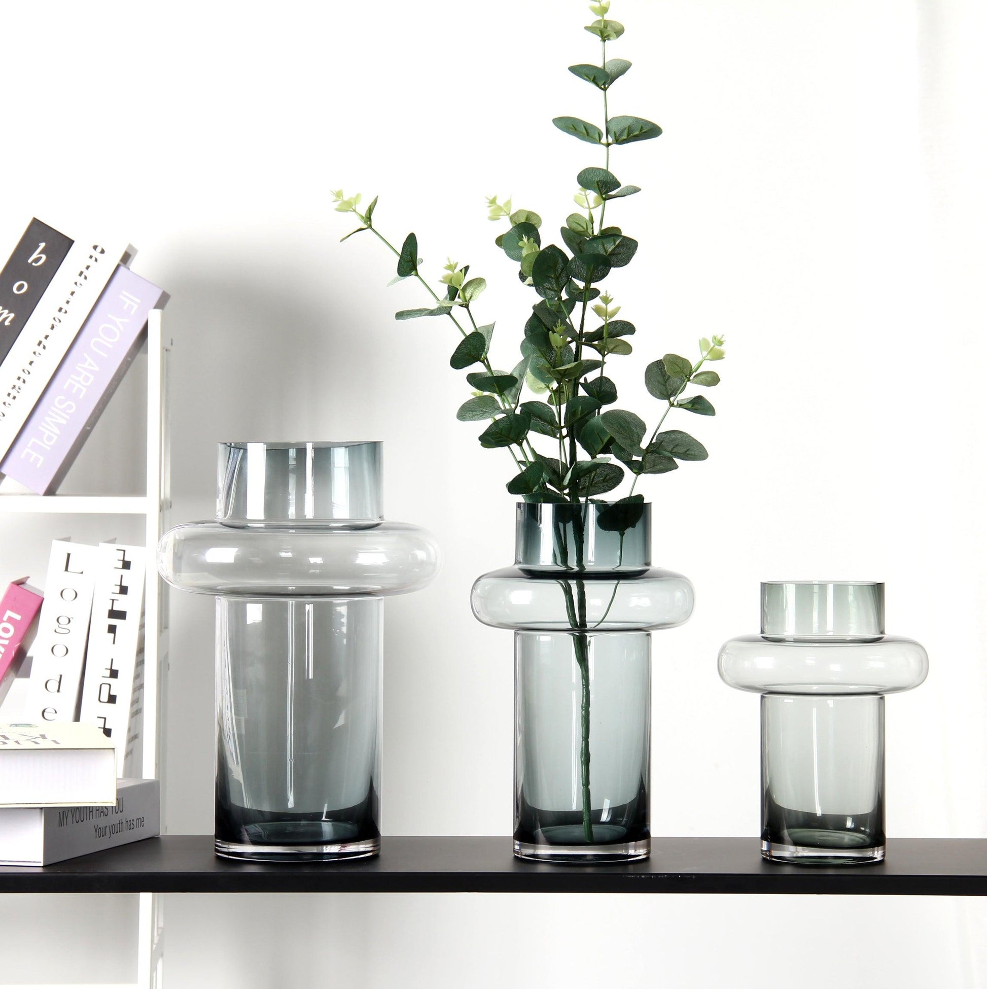 Bague Glass Vase Ash Large - Miss One