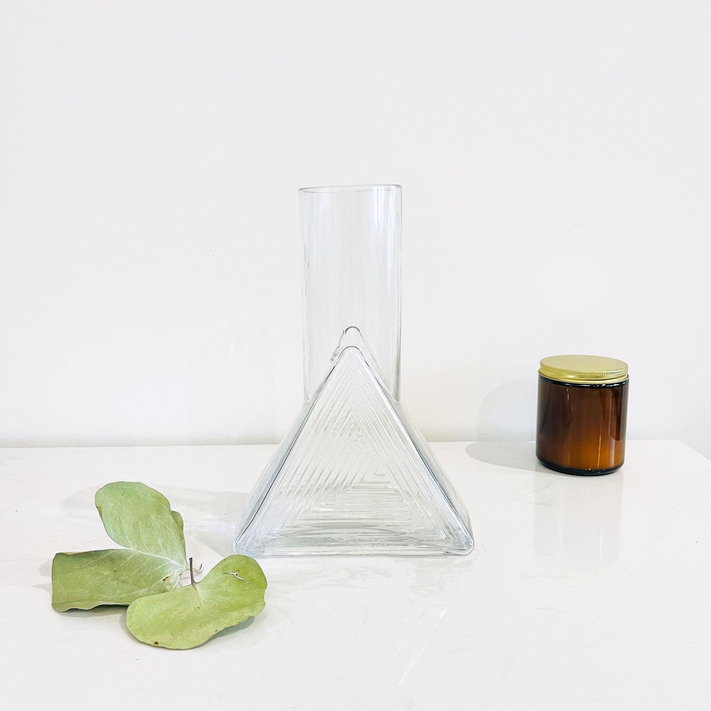 Eden chimney Glass Vase Plain - Miss One