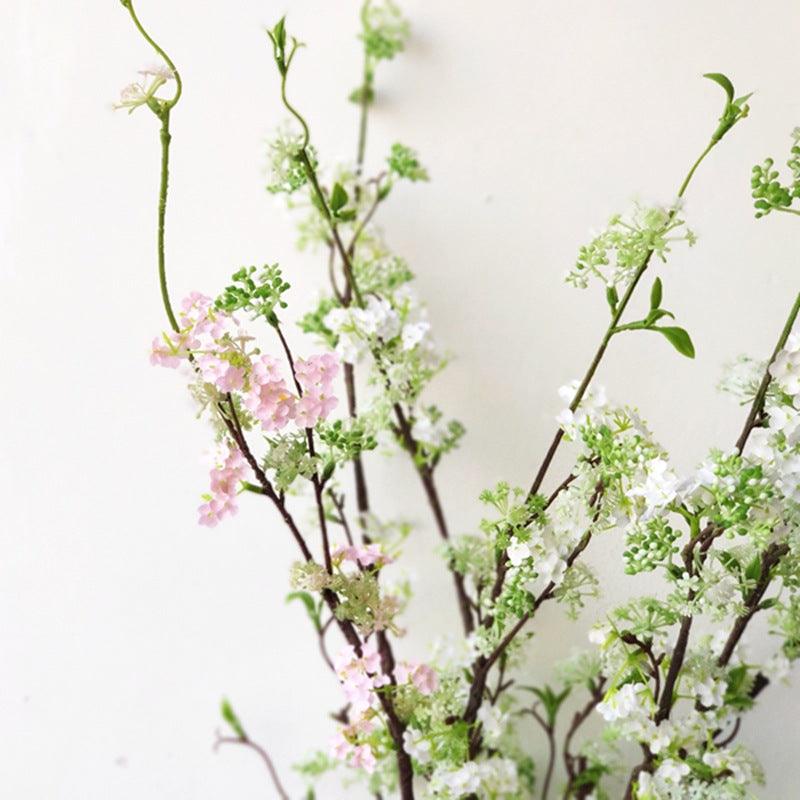 Artificial Flora Faux Fontanesia Stem White - Miss One