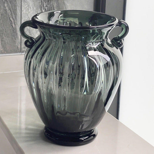 Amphora Glass Vase Ash Large - Miss One