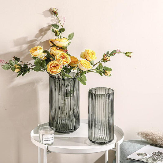 Waterfall Glass Vase Ash Small - Miss One