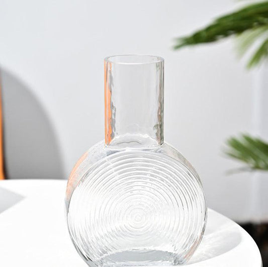 Eden Chubby Glass Vase Plain - Miss One