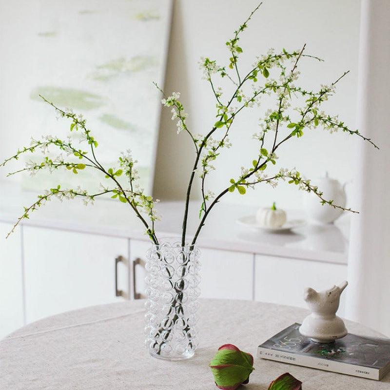 Artificial Flora Faux Fontanesia Stem White - Miss One