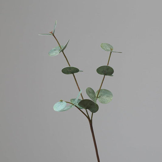 Artificial Faux Flora 3 Head Eucalyptus Stem Green - Miss One
