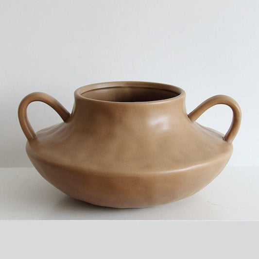 Amphora Ancient Ceramic Vase Large Camel - Miss One