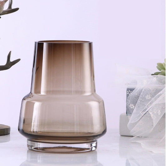 Bobbie Glass Vase Latte Boxy - Miss One