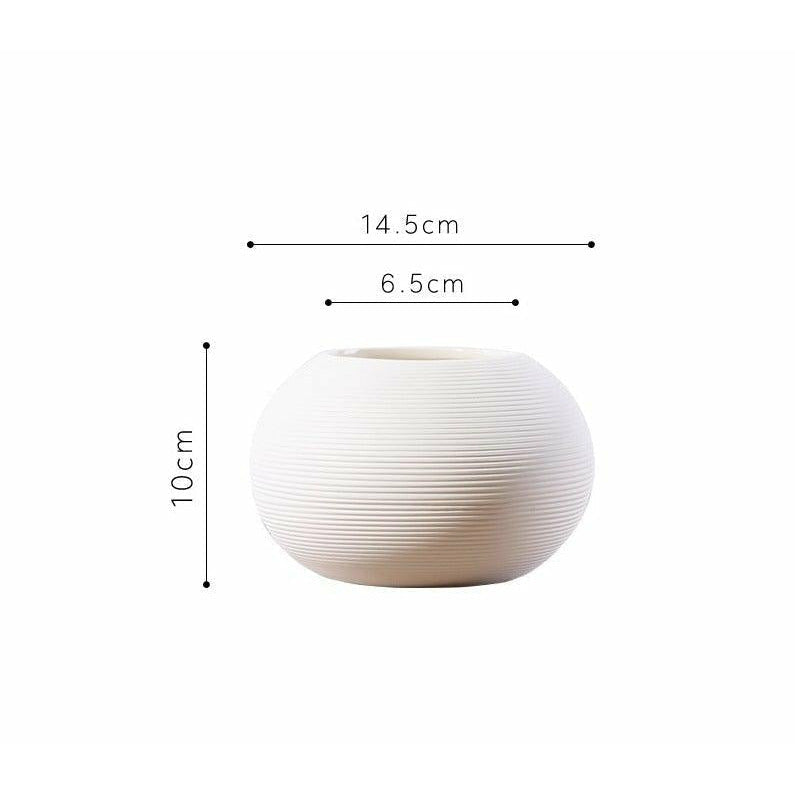 Luna Ceramic Vase - 14.5CM - Miss One