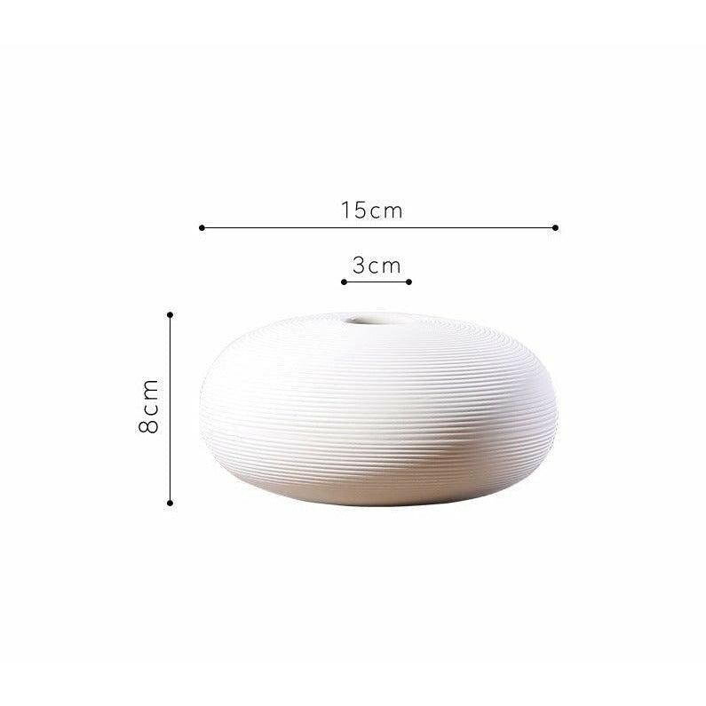 Luna Ceramic Vase - 15CM - Miss One