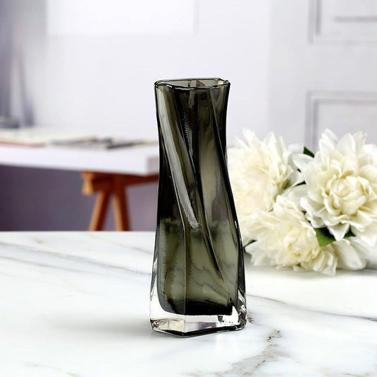Vita Glass Vase Ash Medium - Miss One