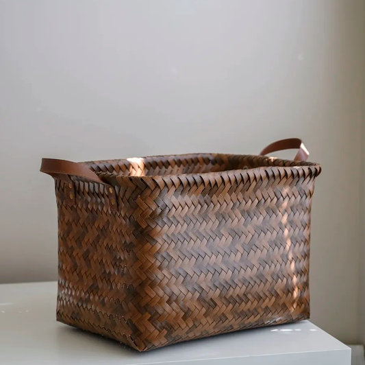 Choose the Right Basket for Your Home Decor and Organisation Ideas with Miss One's Hometown Woven Charm Rattan Basket