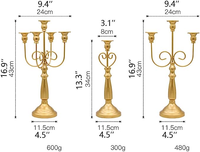 Versailles Elegance Candle Holder - Miss One