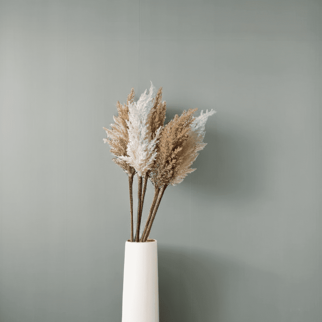 Boho Dried Pampas Grass Stem - Miss One