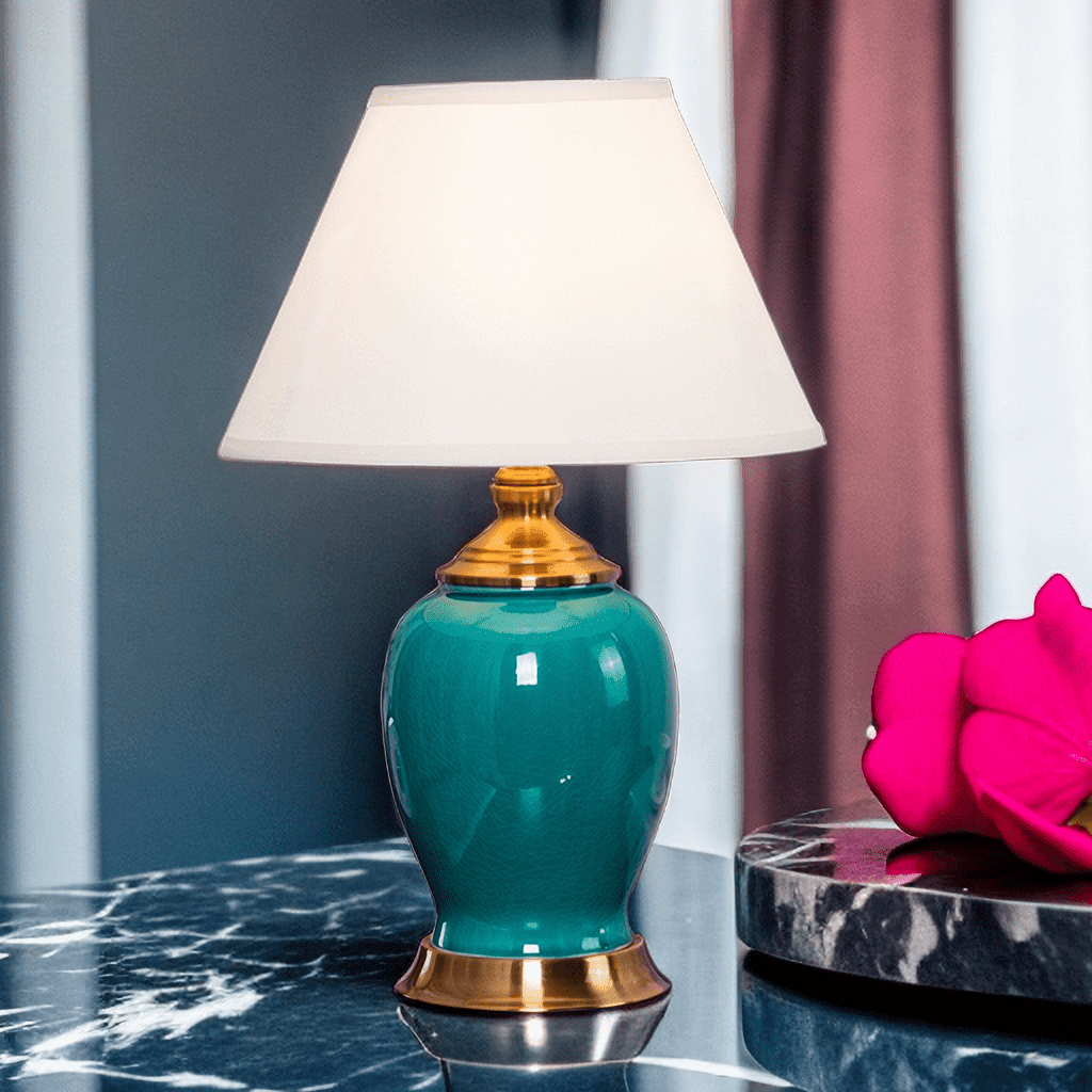 Classic Hometown Ceramic Table Lamp Sea - Miss One