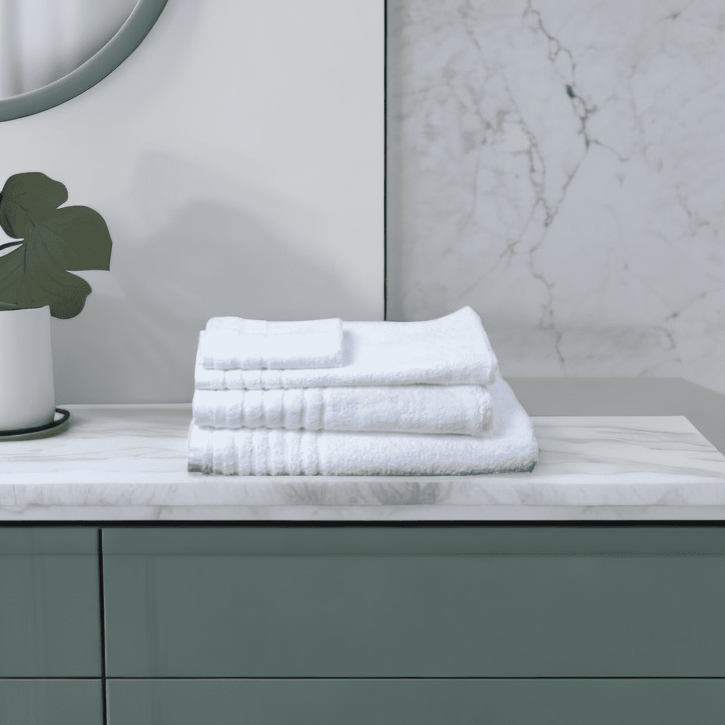 Marvelous 4 Piece Egyptian Cotton Towel Set - Miss One