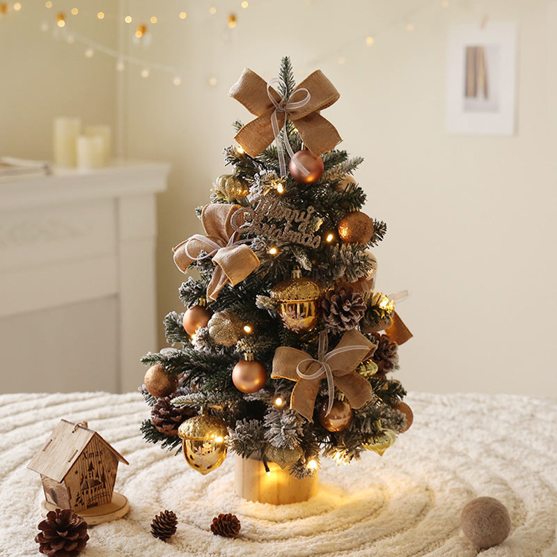 Tabletop Christmas Tree with Lights and Decorations – Miss One