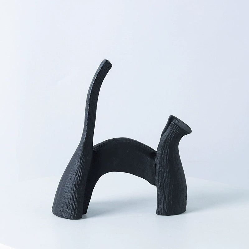 Minimalist Feline Art Pieces - Miss One