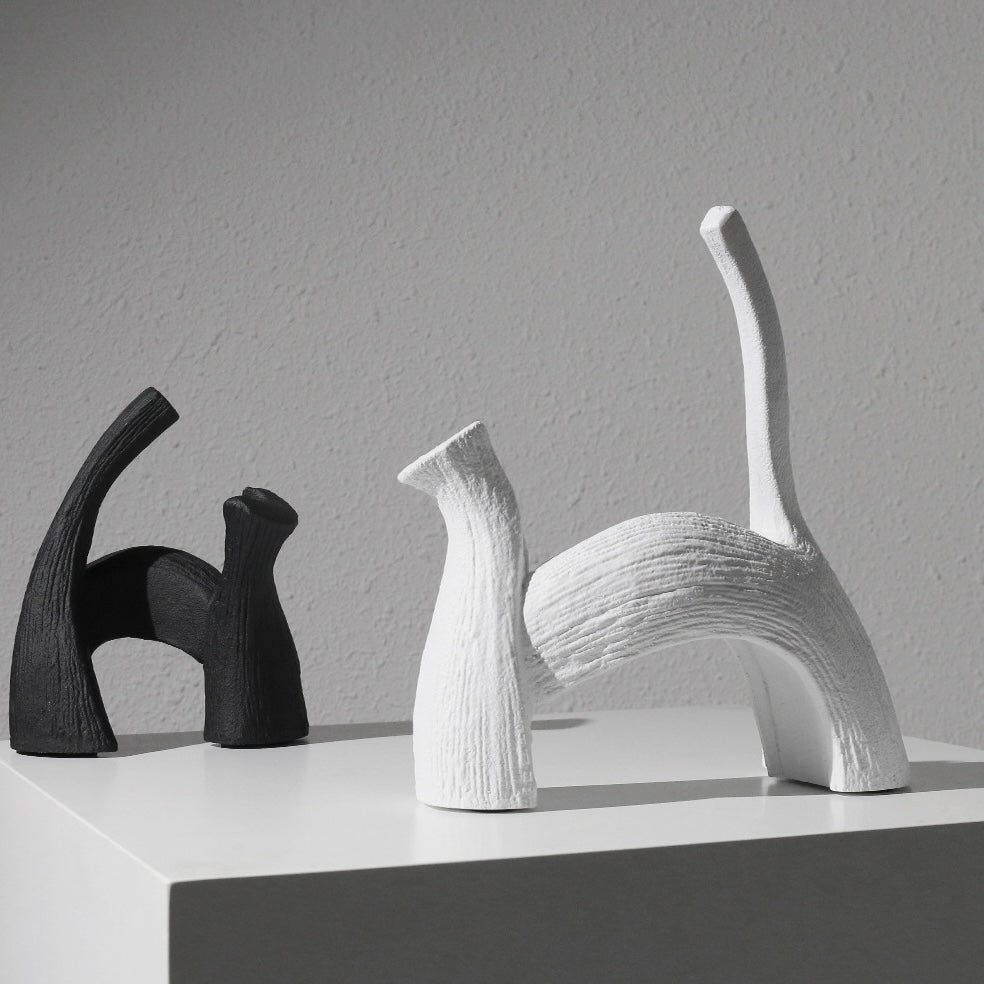 Minimalist Feline Art Pieces - Miss One