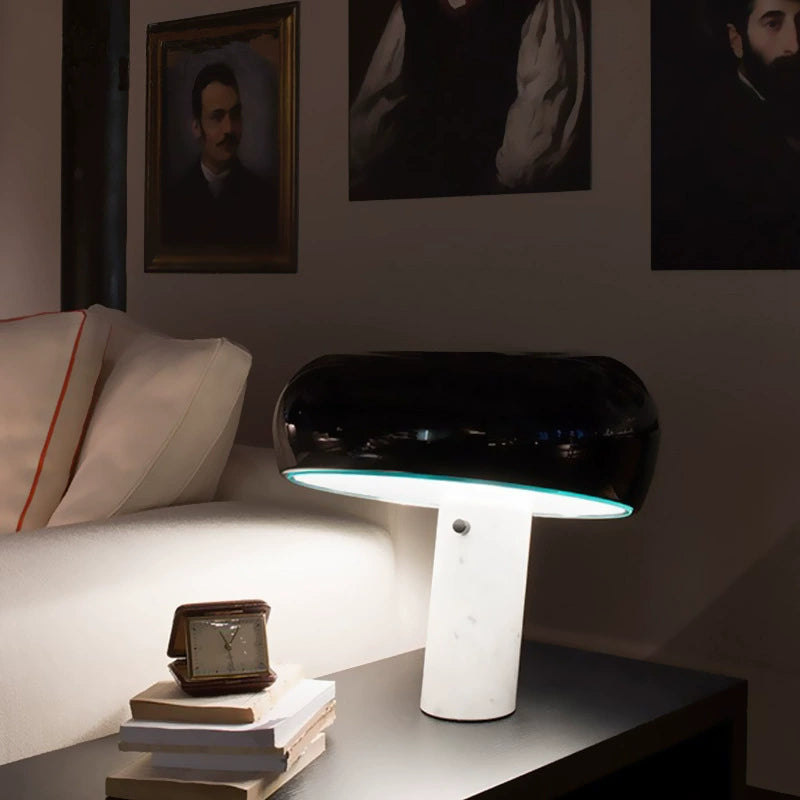 Contempo Arc Marble Lamp - Miss One