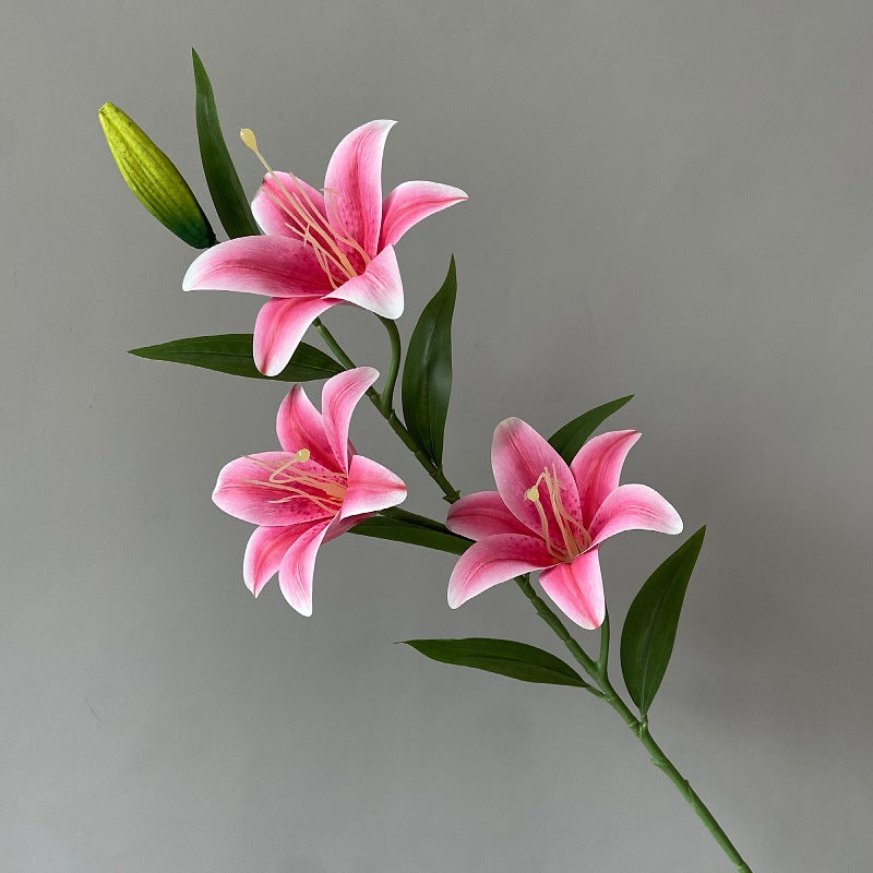Artificial Elegant Lily Stem - Miss One