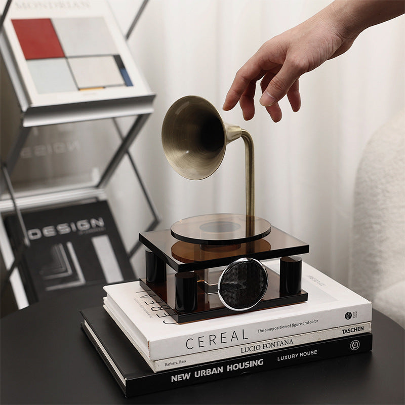 Decorative Phonograph Sculpture