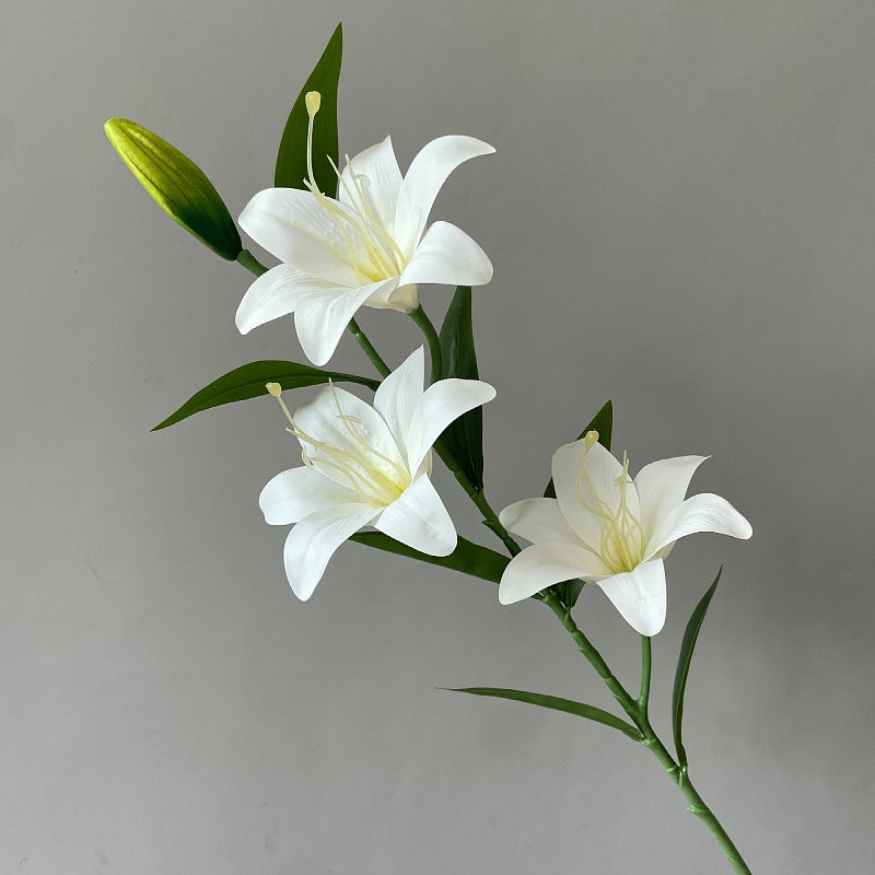 Artificial Elegant Lily Stem - Miss One