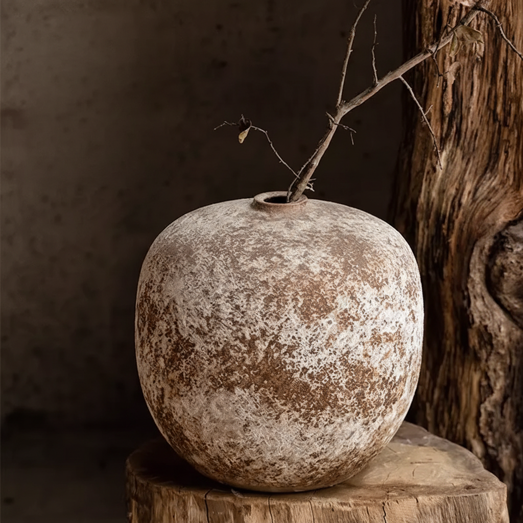 Wabi Sabi Rustic Textured Bud Vase - Miss One