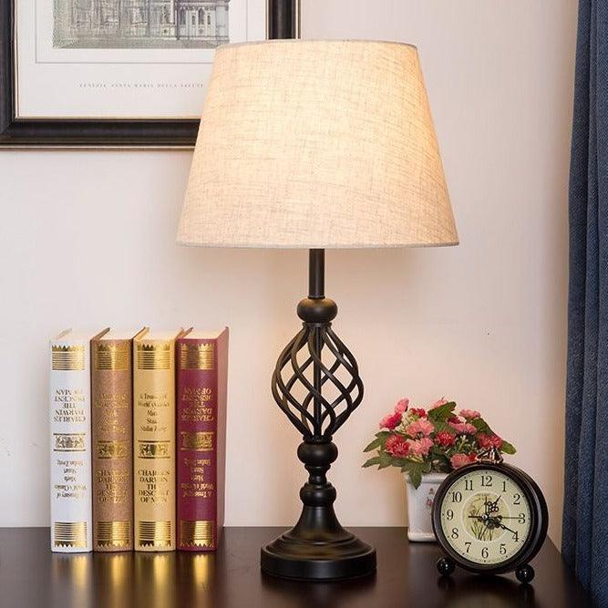 Industrial Hometown Iron Art Table Lamp B - Miss One