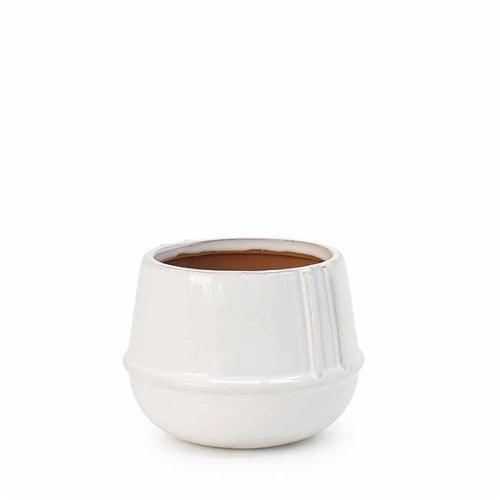 Salt & Pepper Ashton Planter 16.5 x 13 cm - White 53518 - Miss One