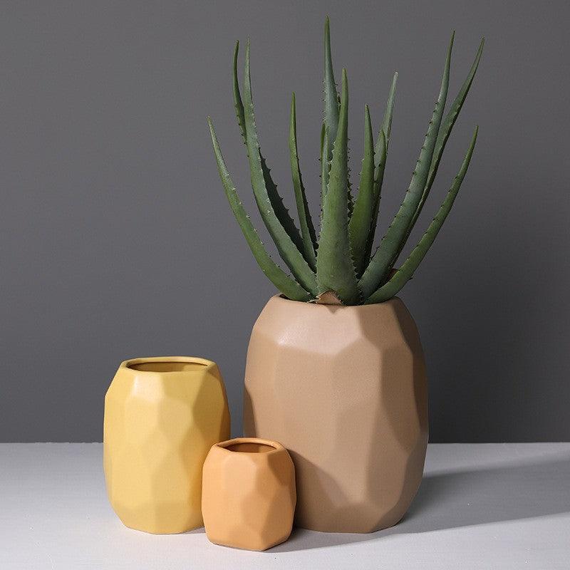 Pineapple Ceramic Vase Pot Medium - Miss One